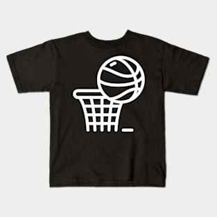 Basketball Basket Kids T-Shirt